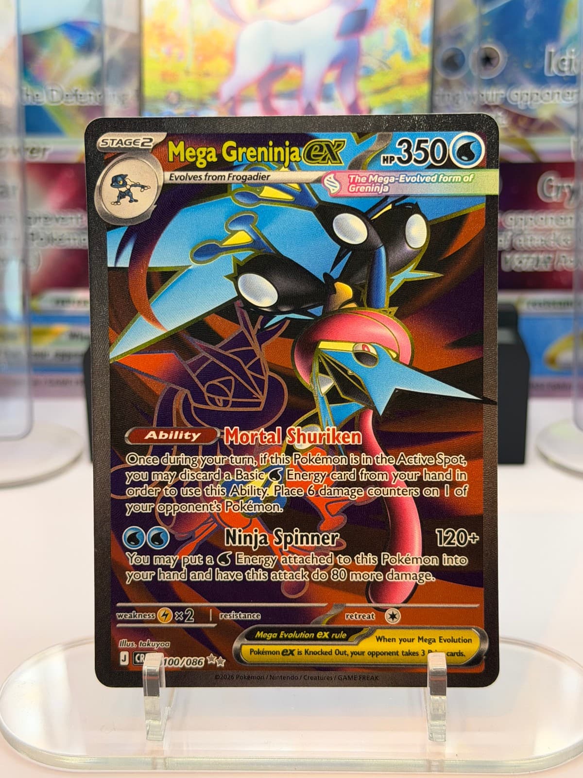 Mega Greninja EX 100/086