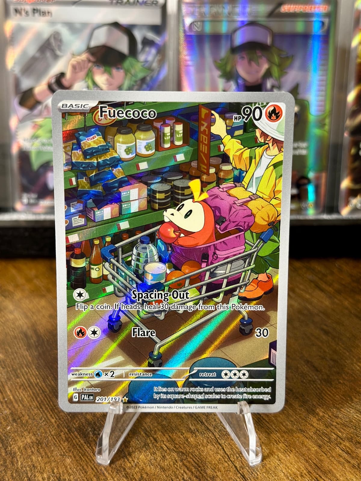 2023 Paldea Evolved Fuecoco 201/193...
