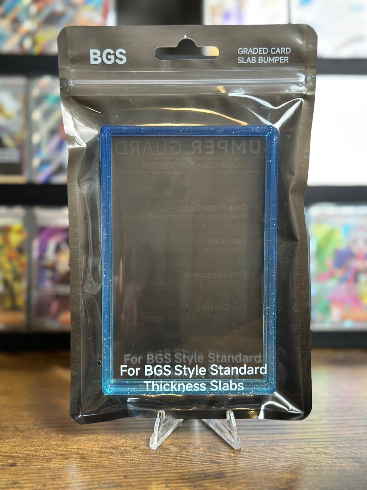 Dark Blue/Light Blue Beckett Graded Card Guard