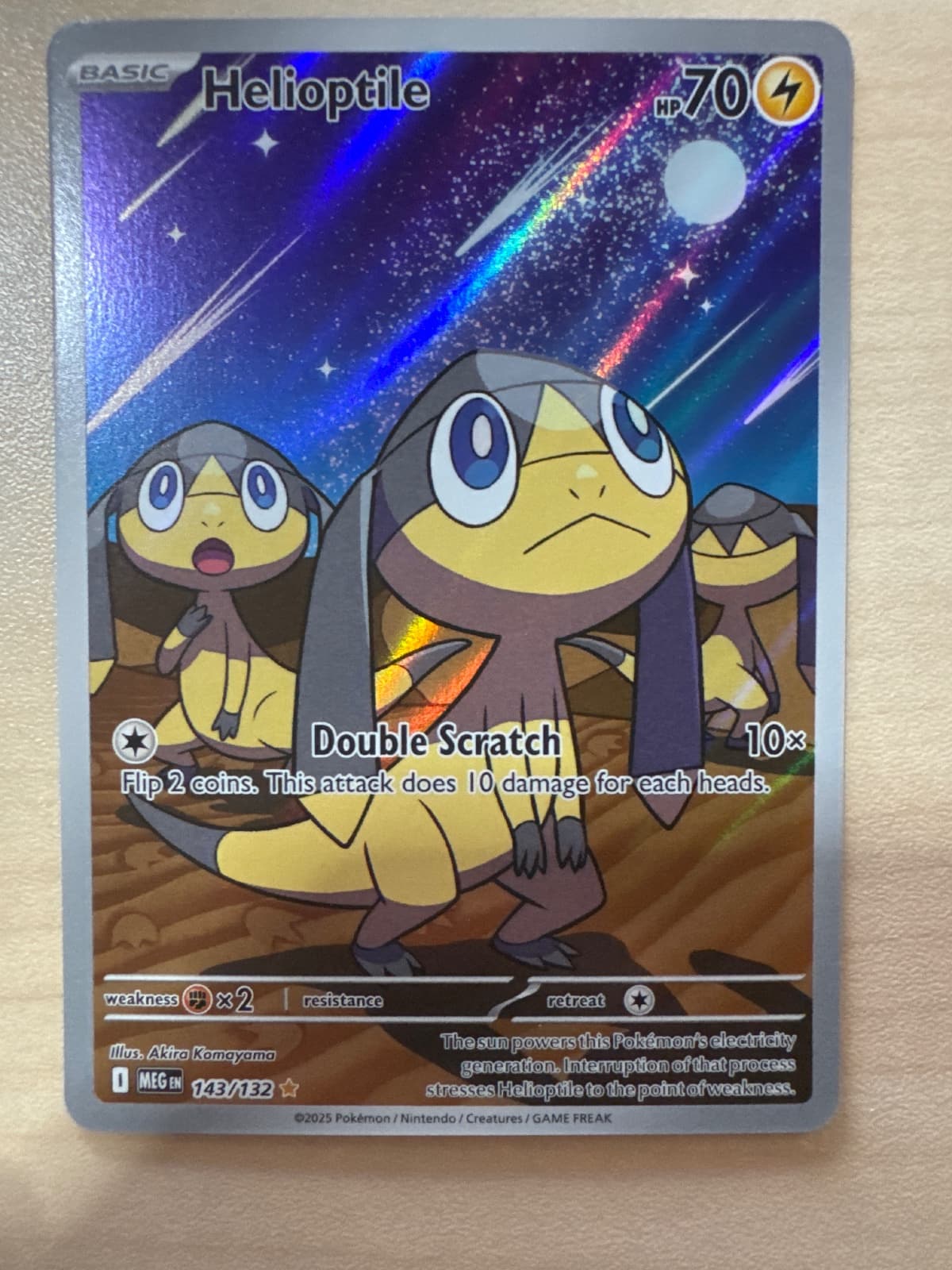 2025 Mega Evolution Helioptile 143...