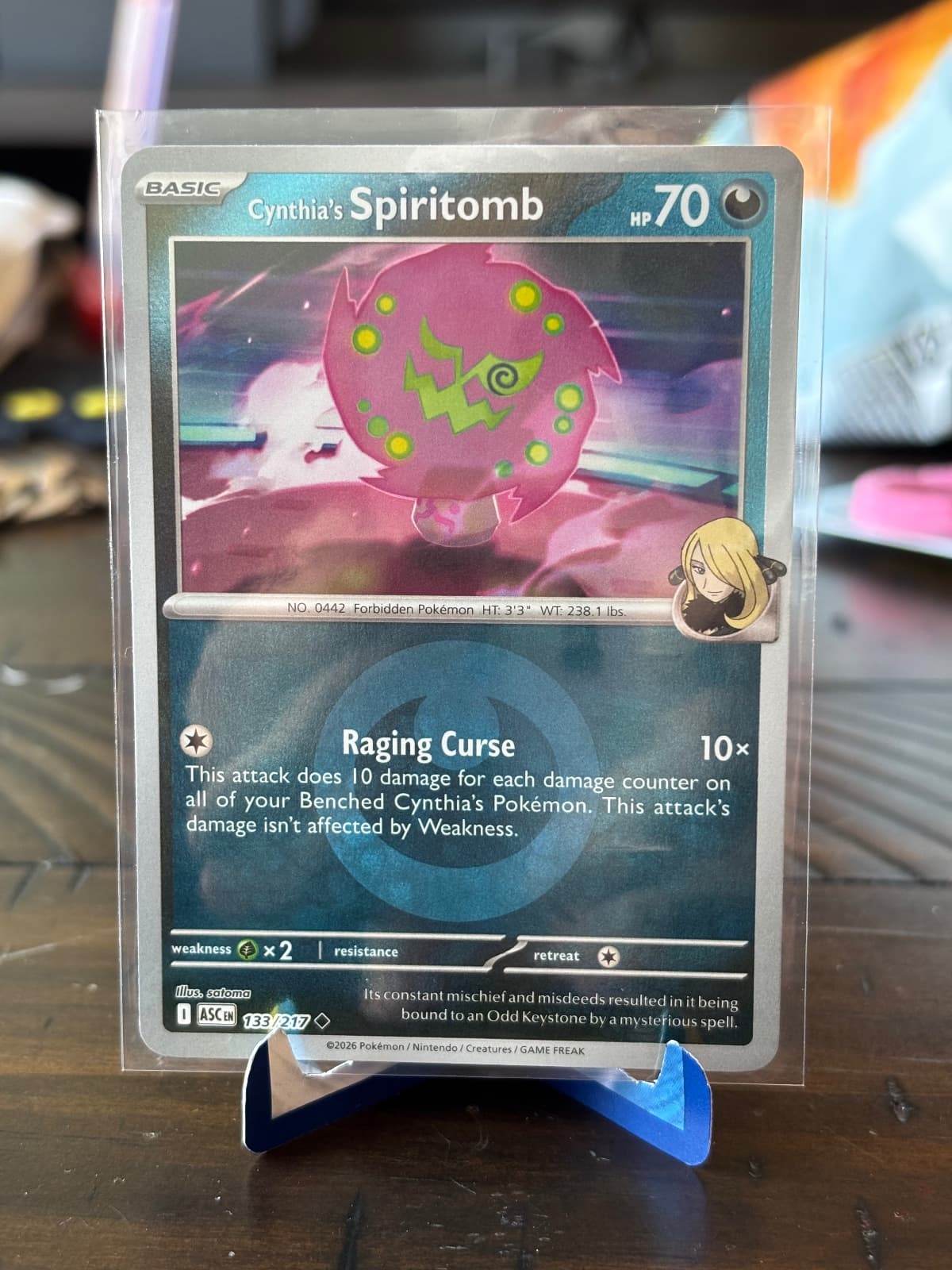 Ascended Heroes Cynthia's Spiritomb 133/217...