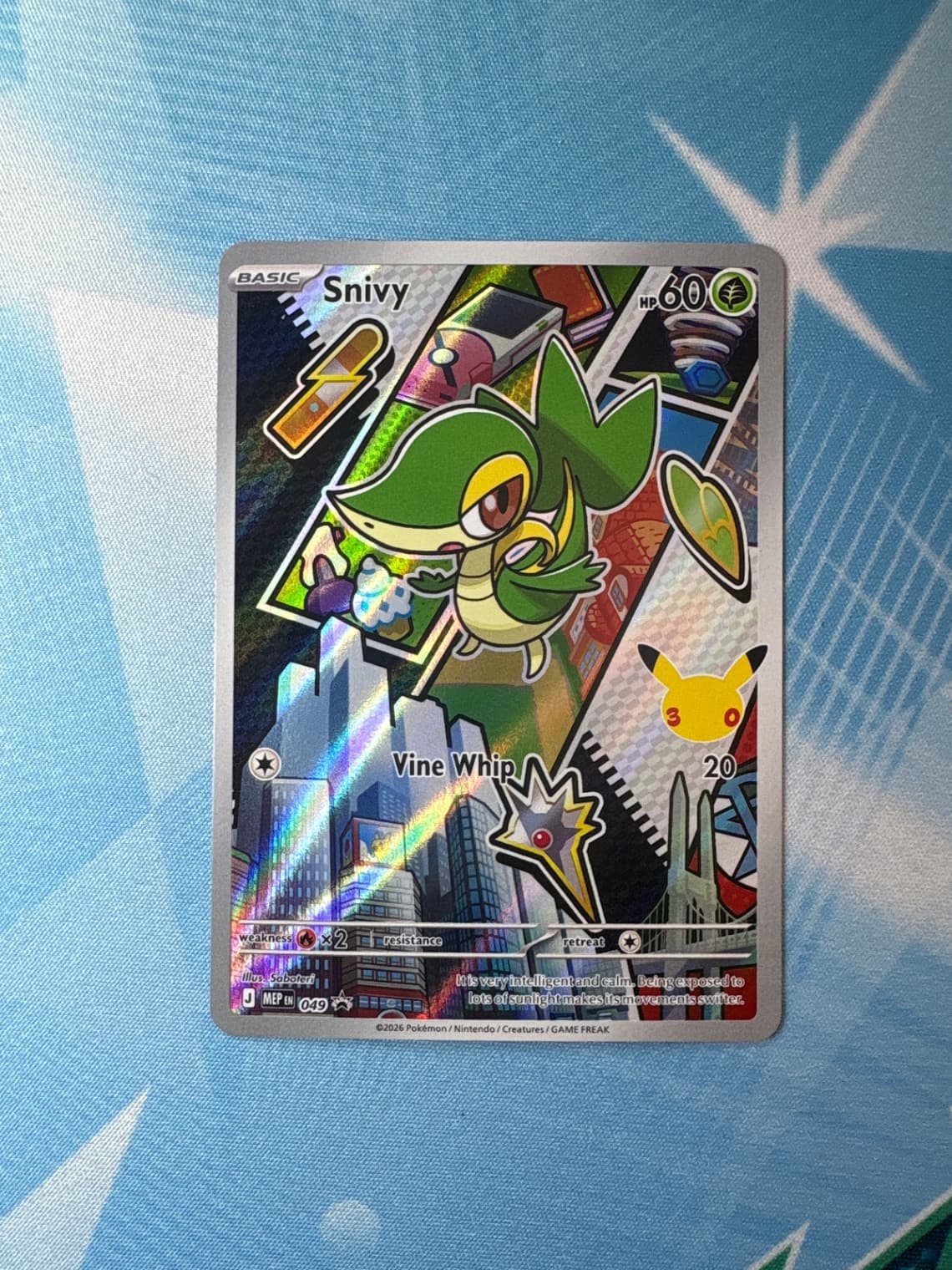 Snivy Black Star Promo 49
