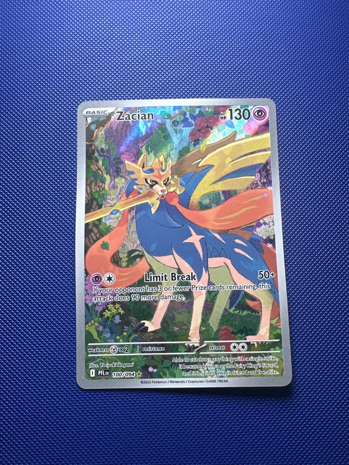 2025 Phantasmal Flames Zacian 100/94...