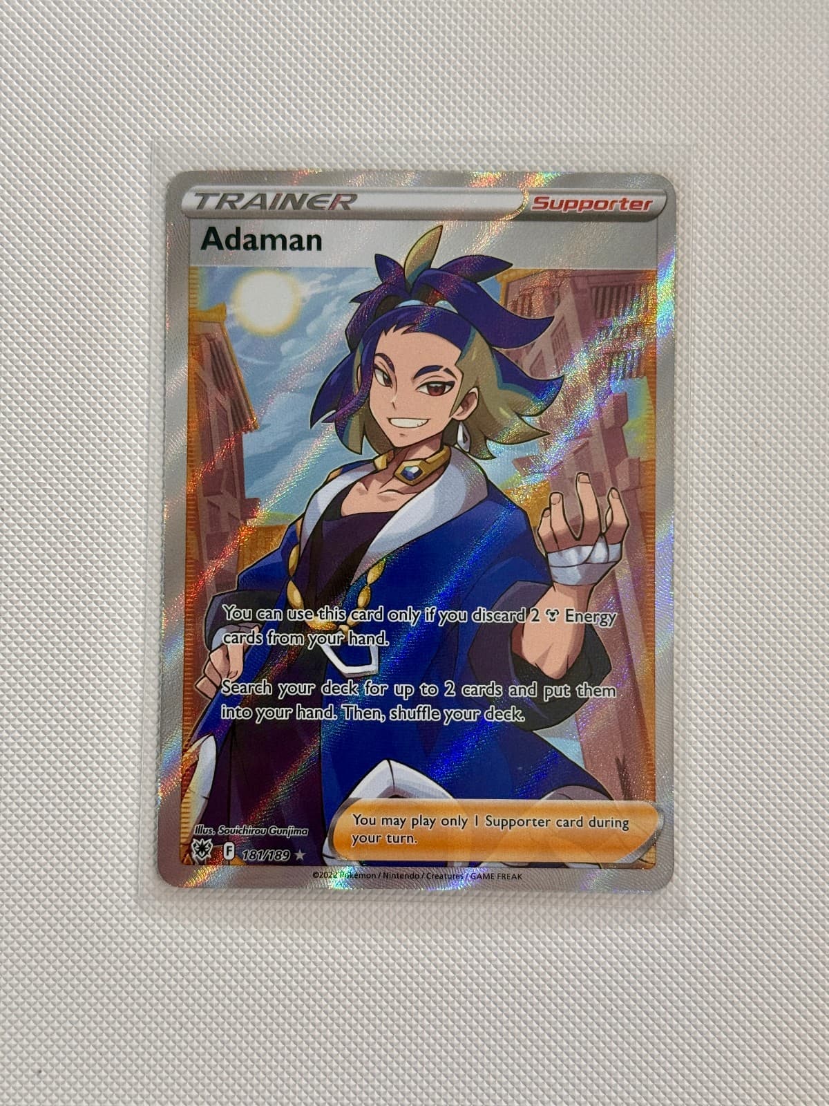 2023 Astral Radiance Adaman Ultra Rare 181/189