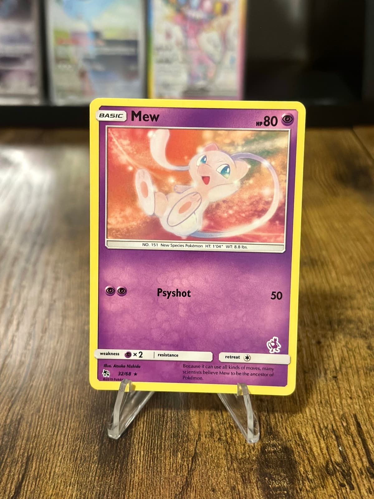Hidden Fates Mew (Battle Academy Promo) 32/68