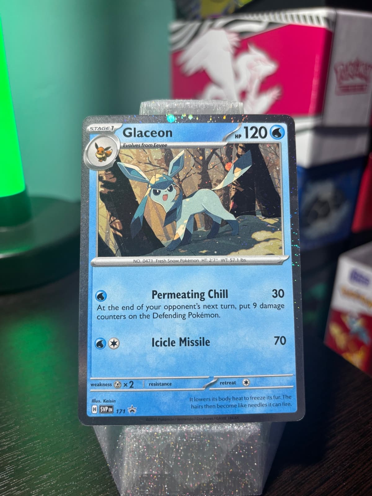 Glaceon Black Star Promo Prismatic