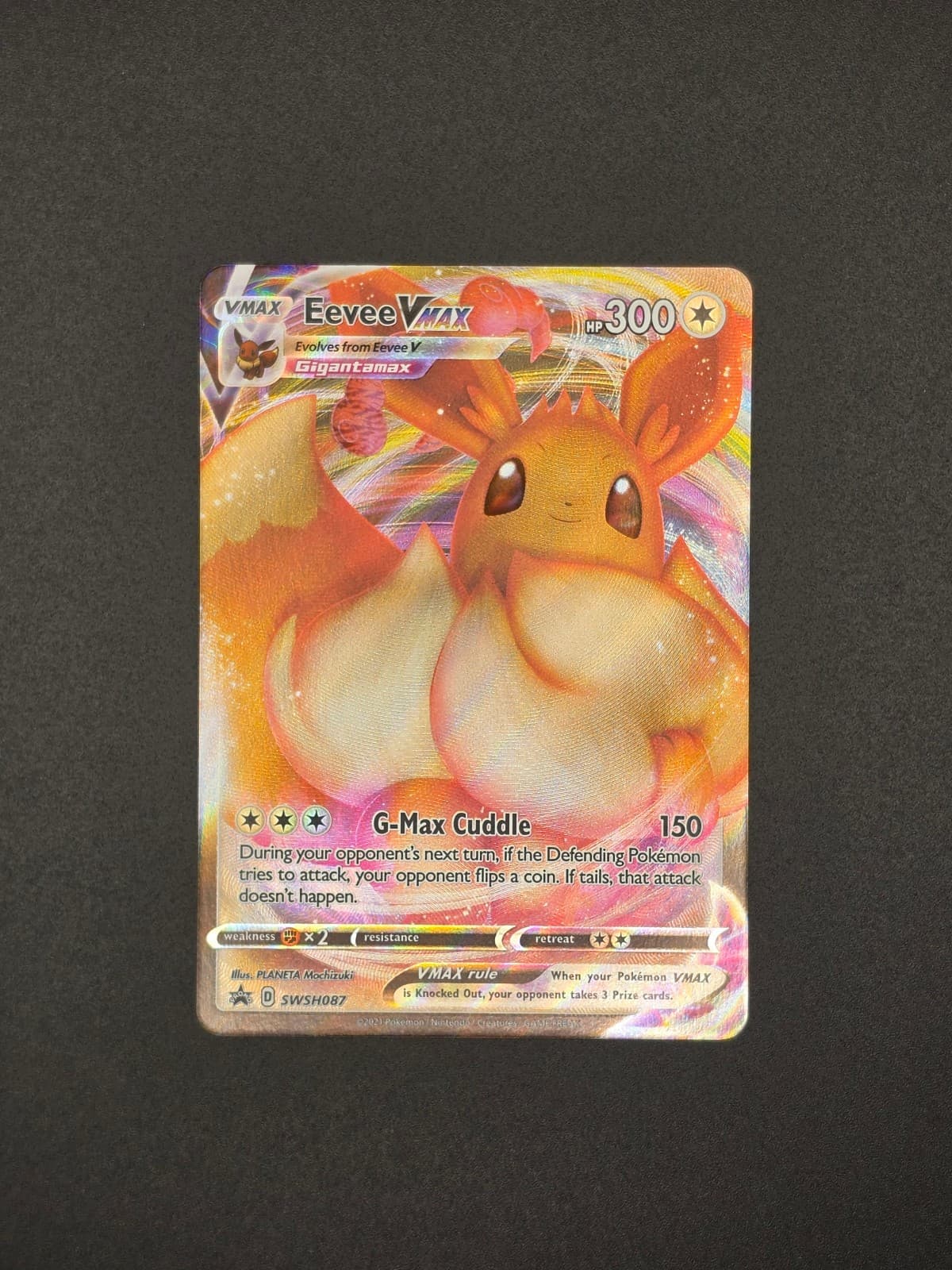 Eevee VMAX SWSH Black Star Promos SWSH087