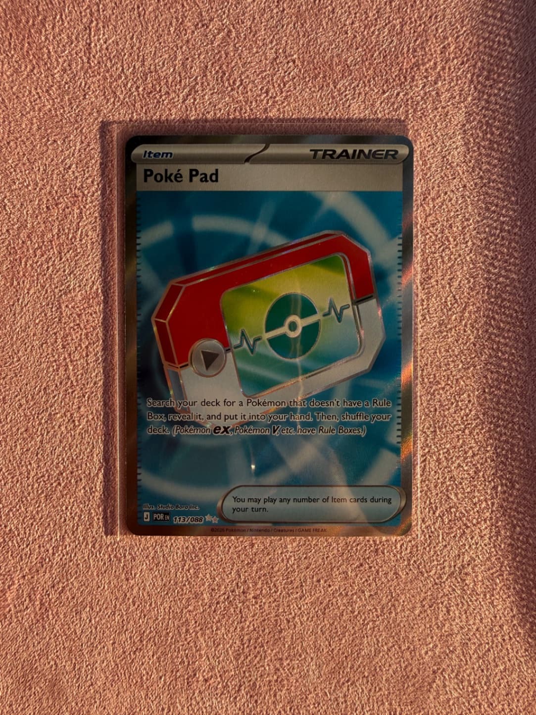 Poke Pad Perfect Order 113/088 Ultra Rare