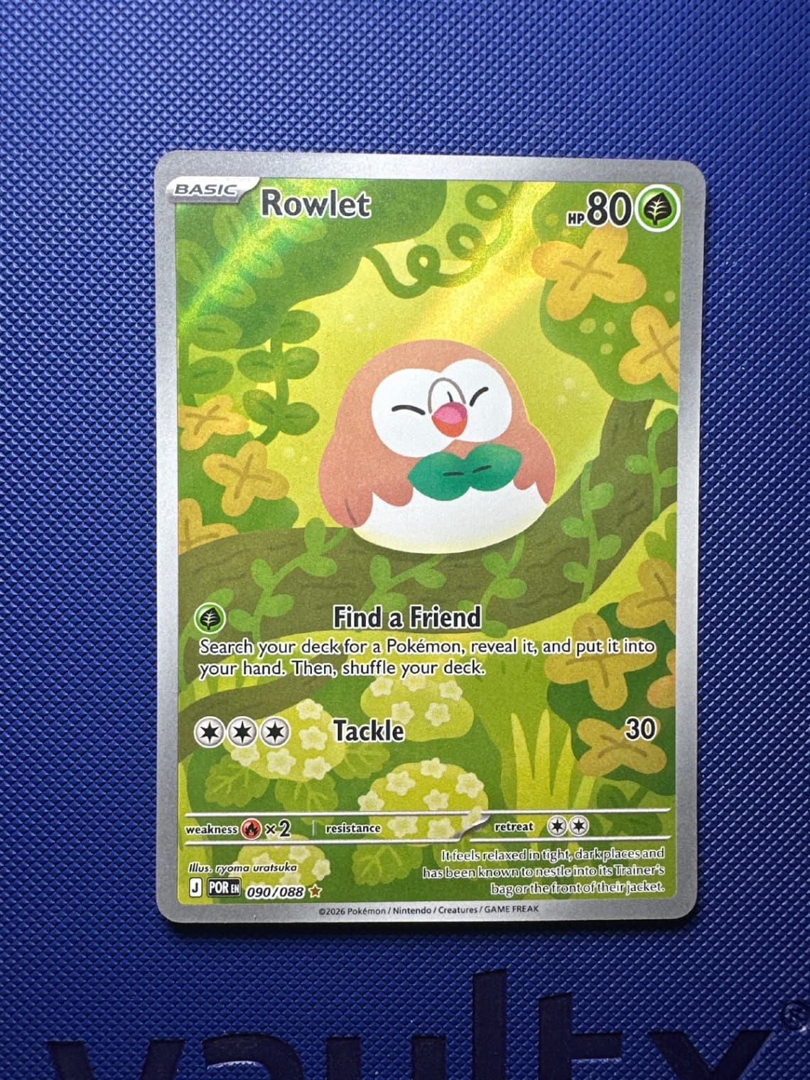 2026 Perfect Order Rowlet 090/88 Illustration Rare