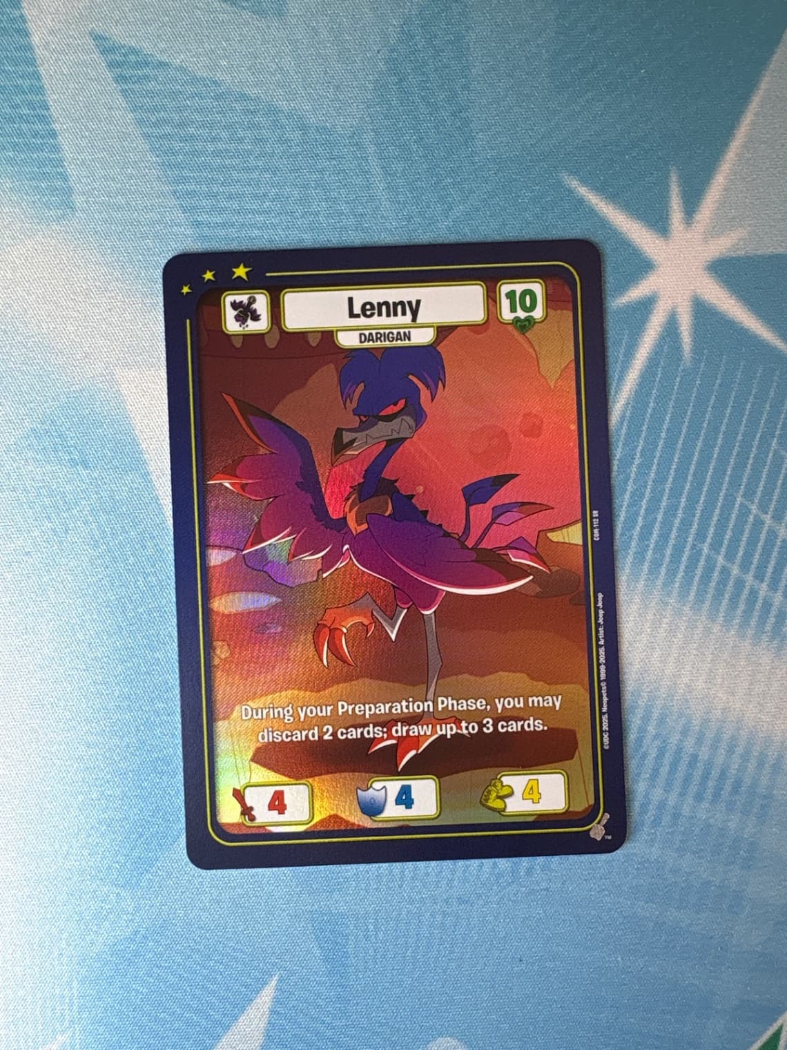 Neopets: Lenny Darigan COM- 112 SR
