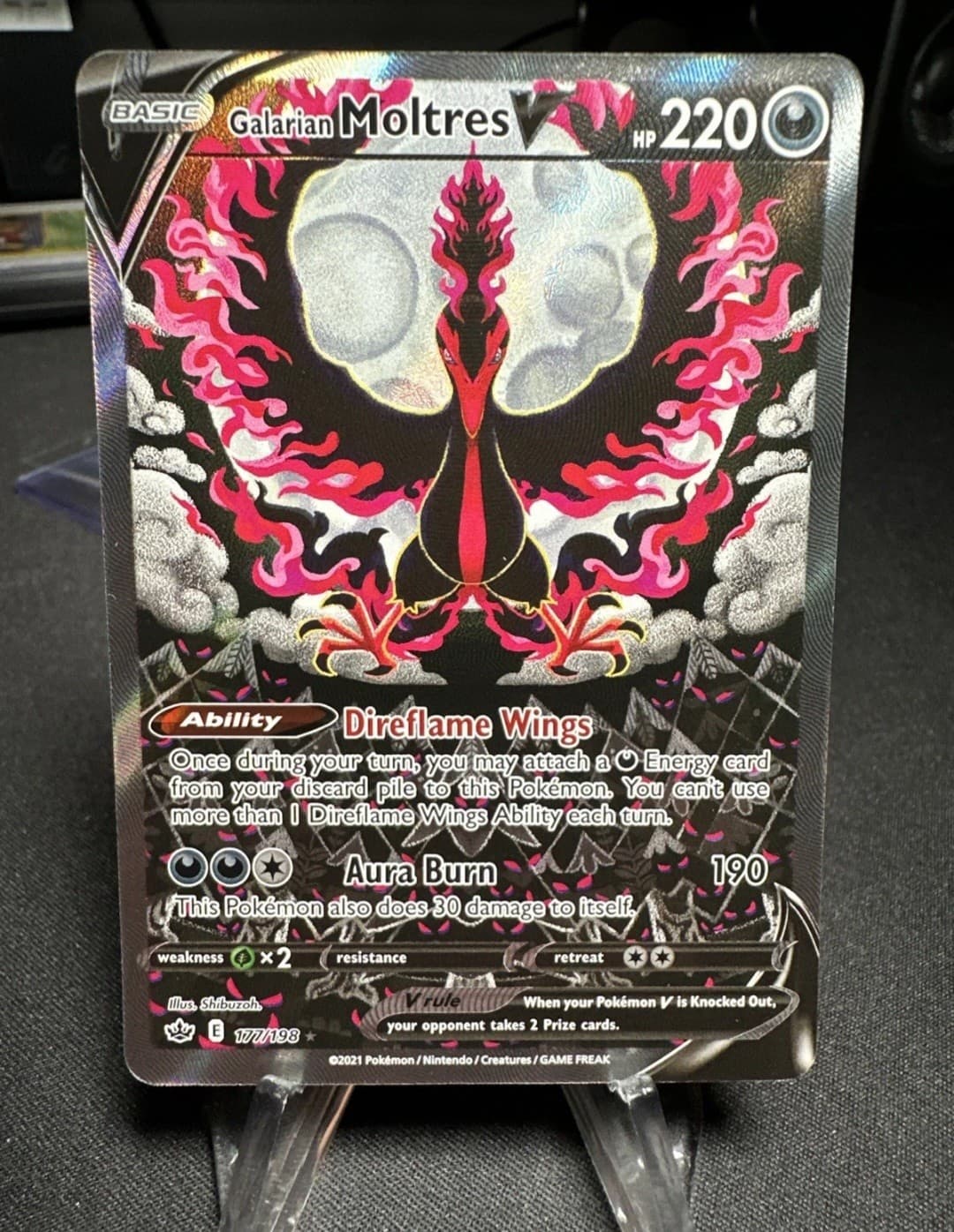Galarian Moltres V (Alternate Full Art)...