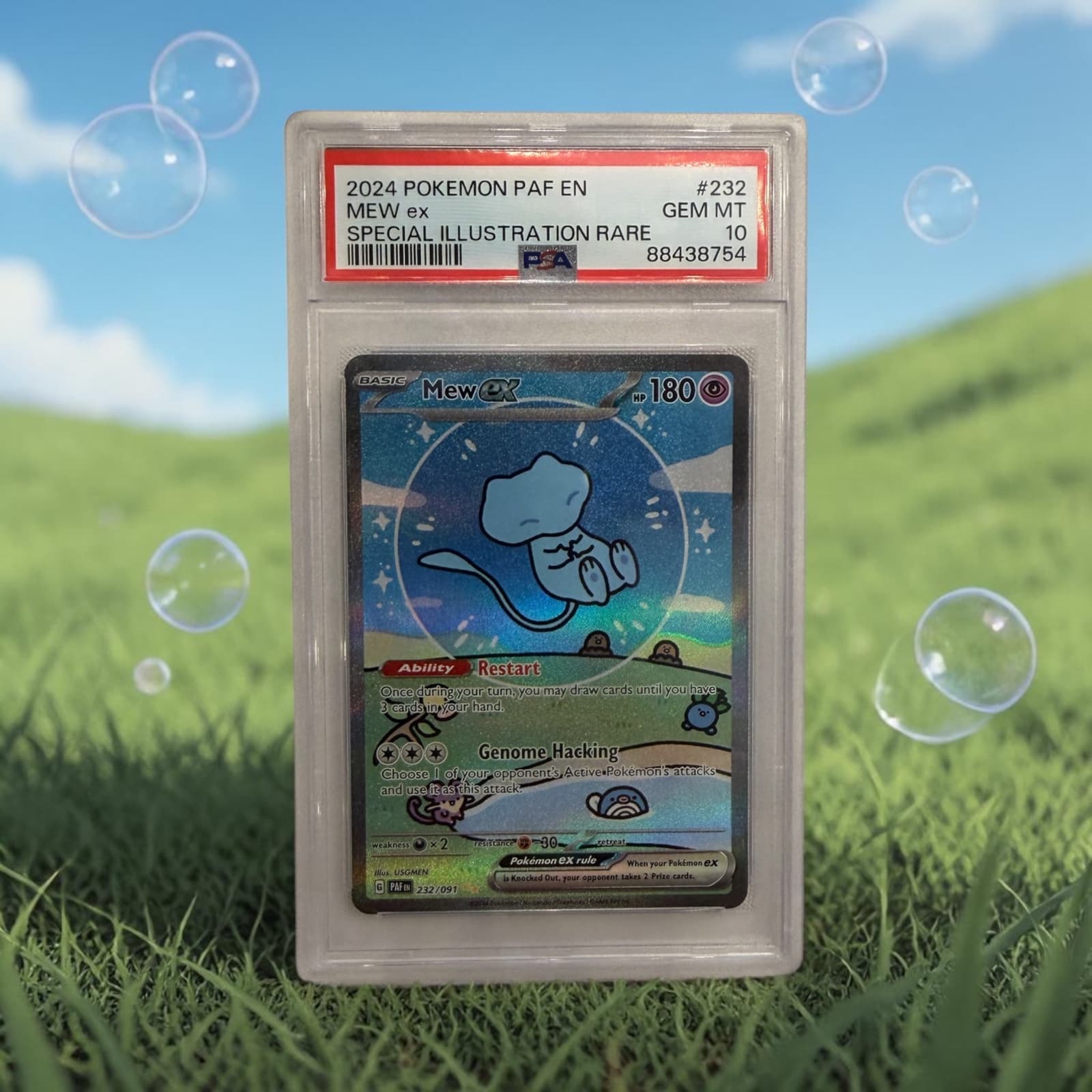 2024 Pokemon Mew ex SIR 232/091 Paldean Fates...
