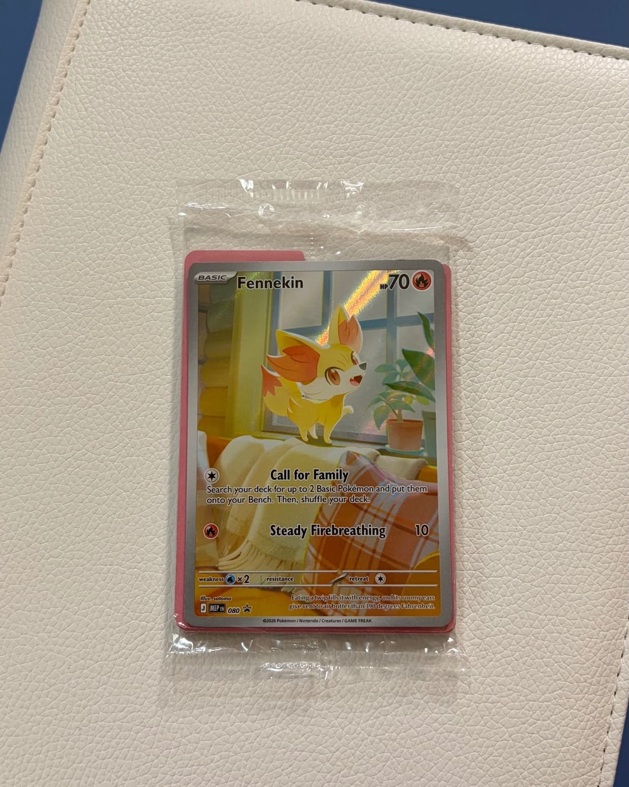 Fennekin 080 Sealed Mega Evolution Promo