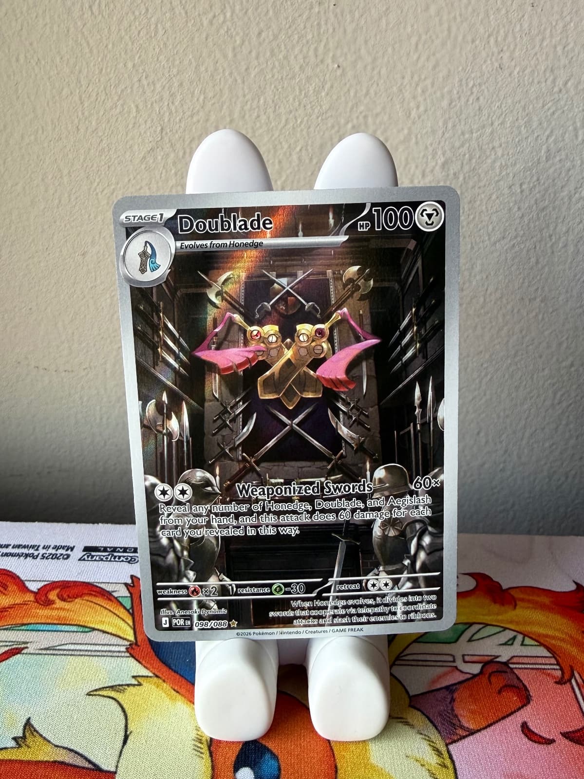 2024 Perfect Order Doublade 098 Illustration Rare