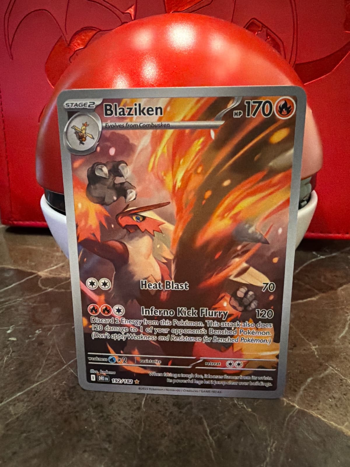 Blaziken #192 Pokemon Destined Rivals