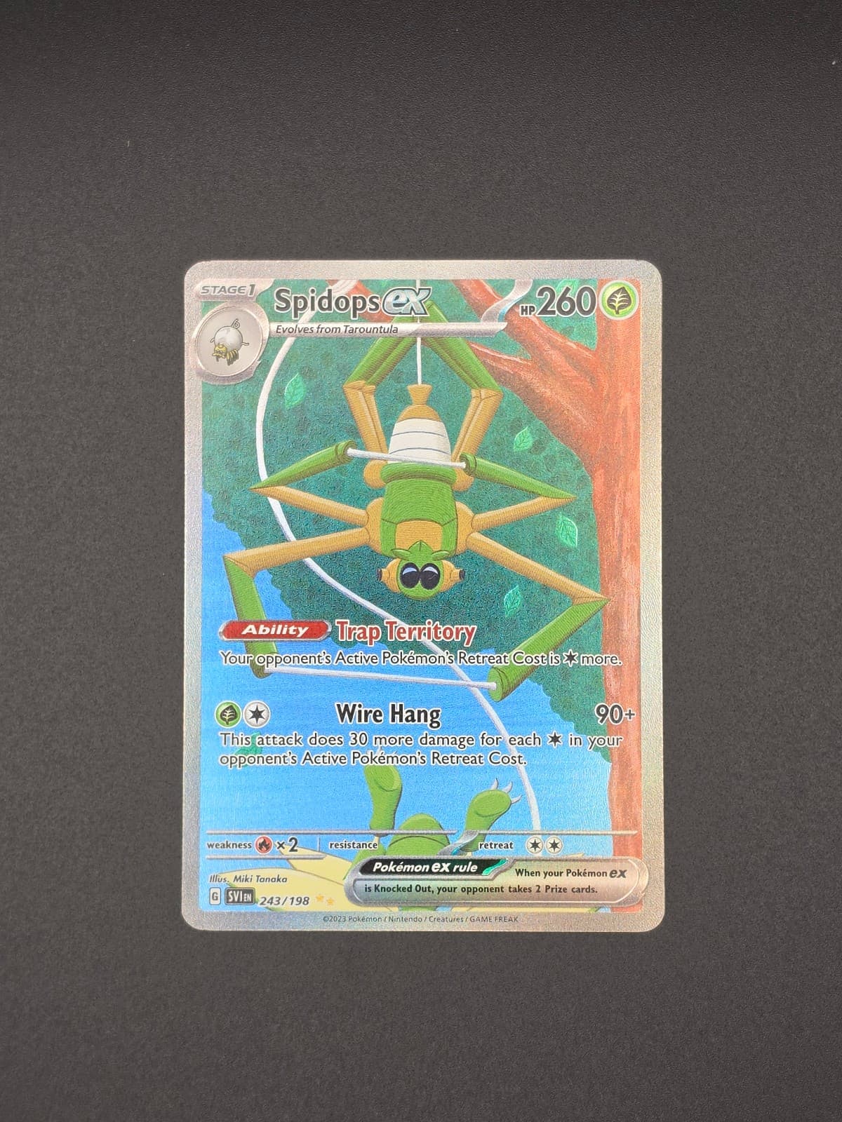 2023 Scarlet & Violet Spidops ex 243/198...
