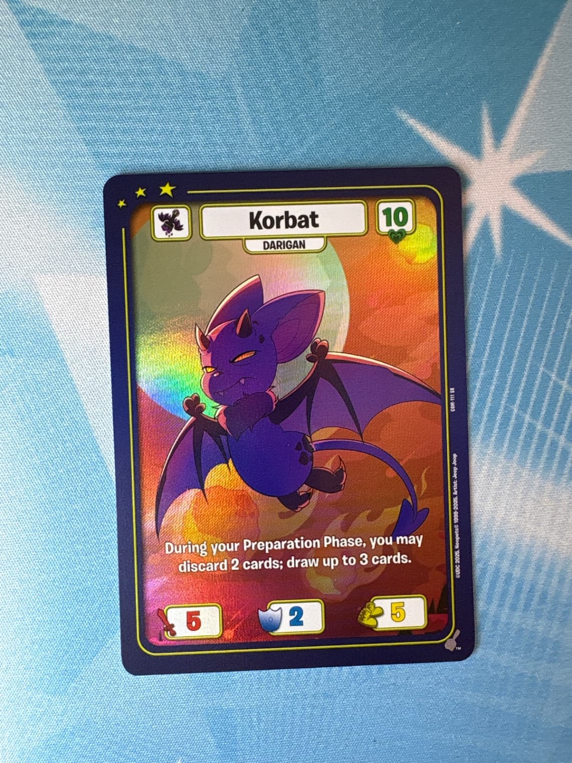 Neopets: Korbat Darigan COM- 111 SR