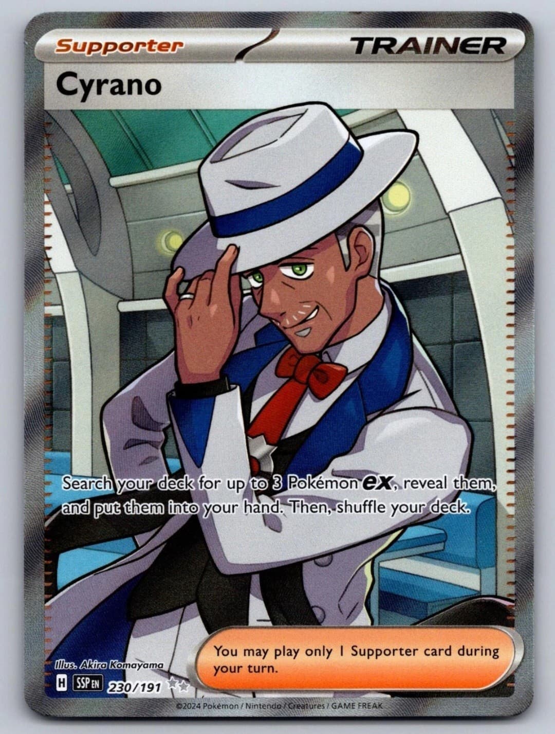 Cyrano Ultra Rare 230/191 Surging Sparks