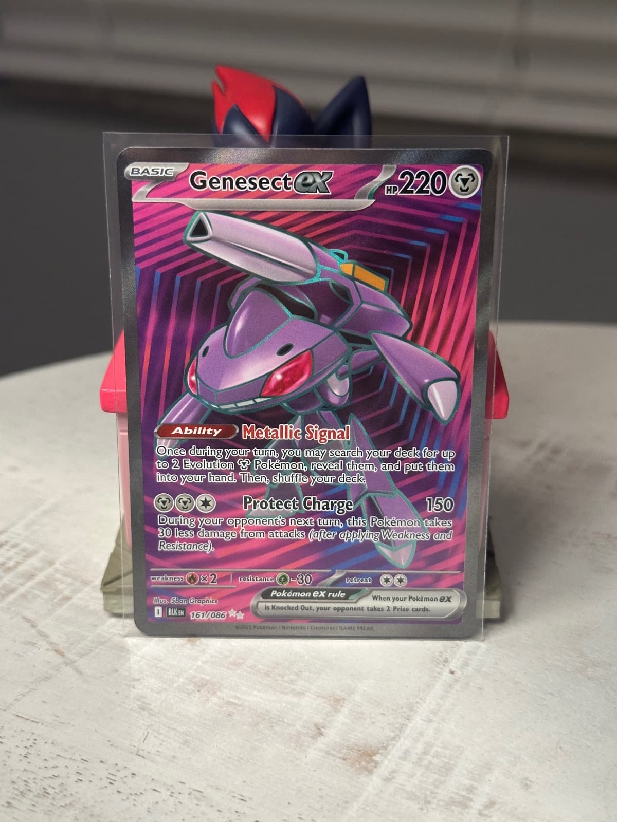 Genesect ex - 161/086 - SV: Black Bolt (BLK)