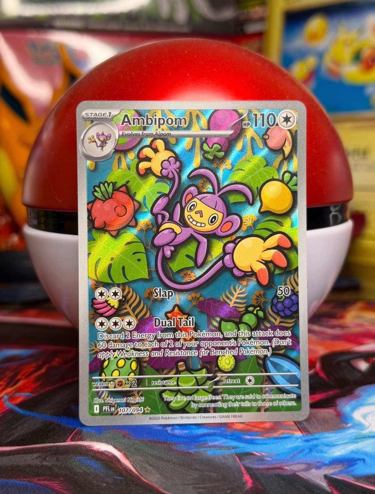 2025 Phantasmal Flames Ambipom 107/94...