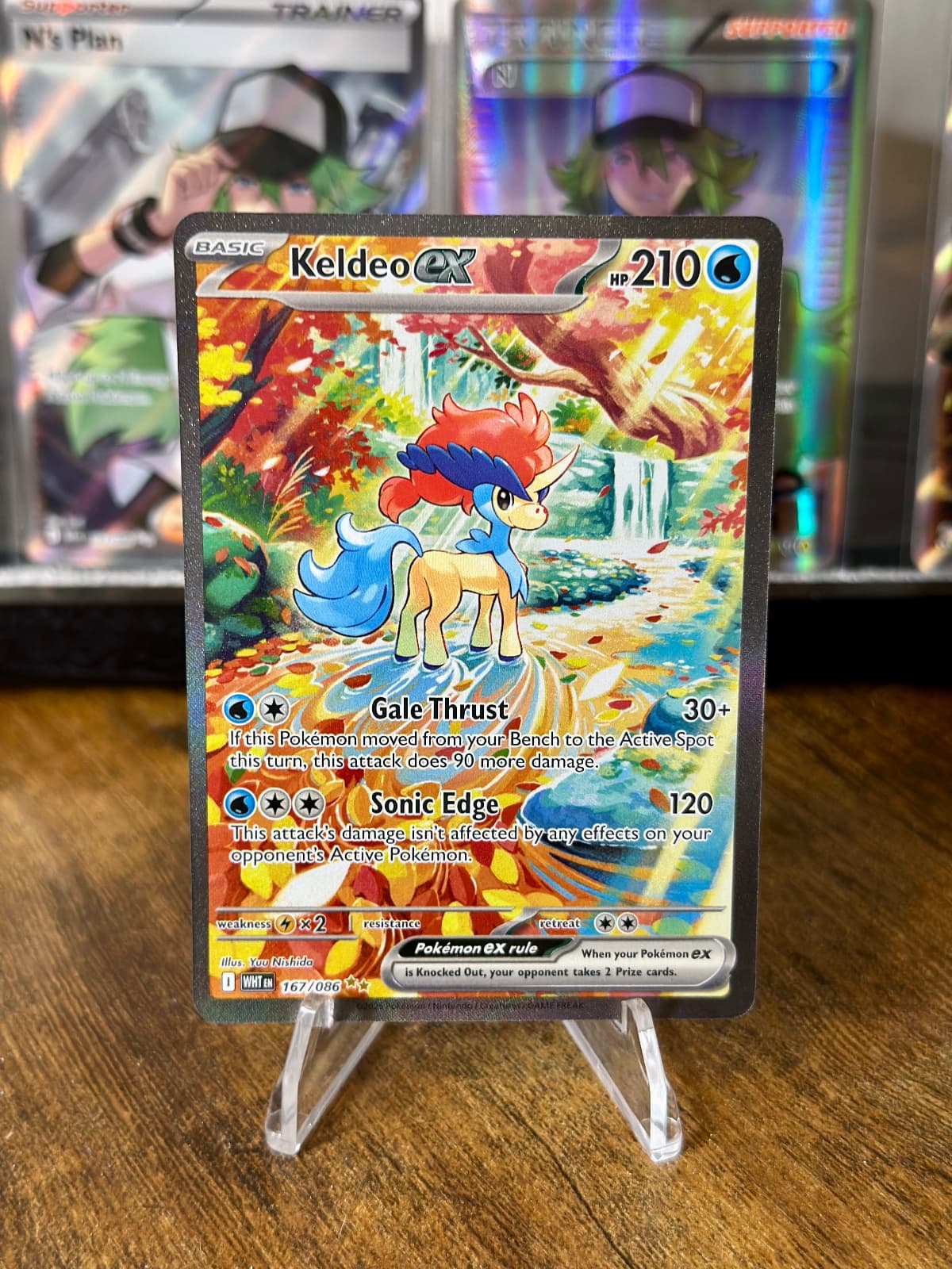 Keldeo ex 167/086 White Flare Special...