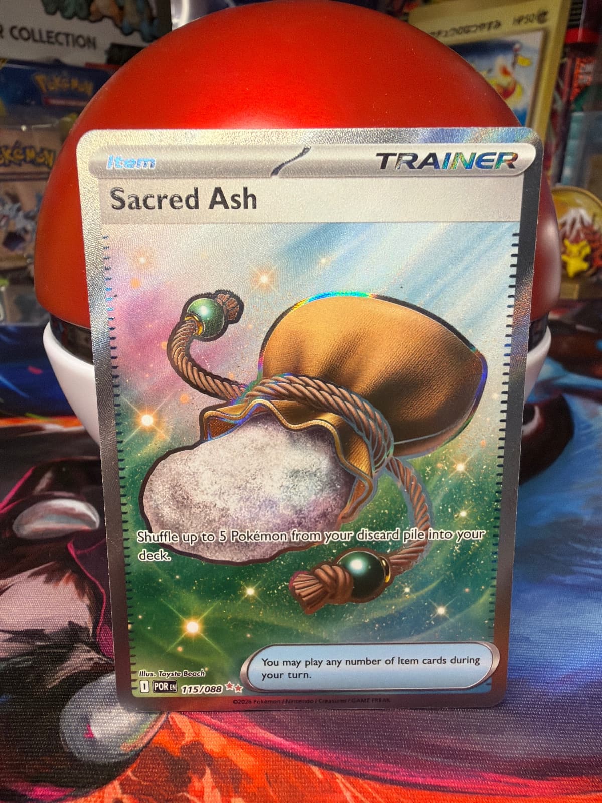 Sacred Ash 115/88 Perfect Order Ultra Rare