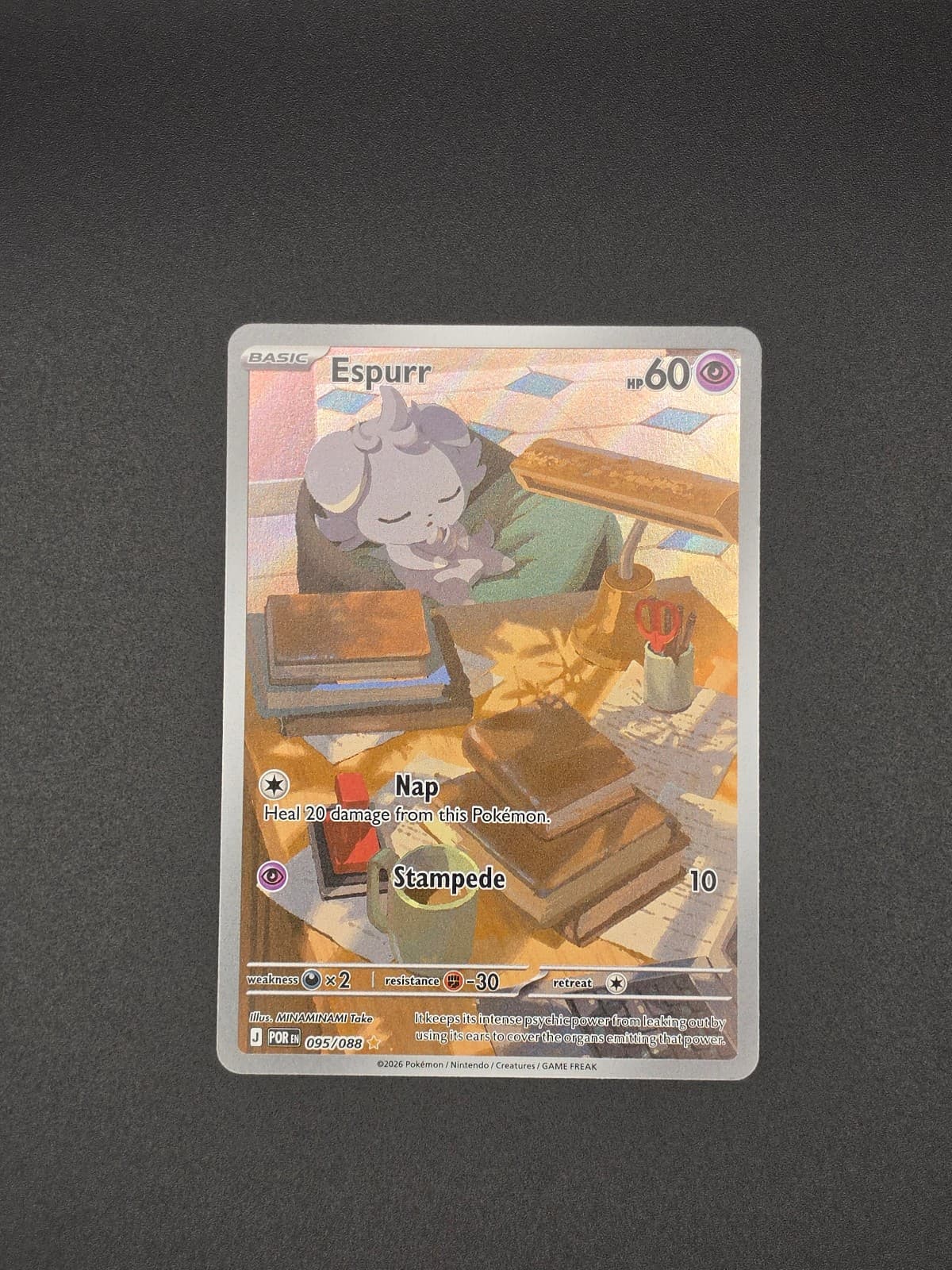 2026 Perfect Order Espurr 095/88 Illustration Rare