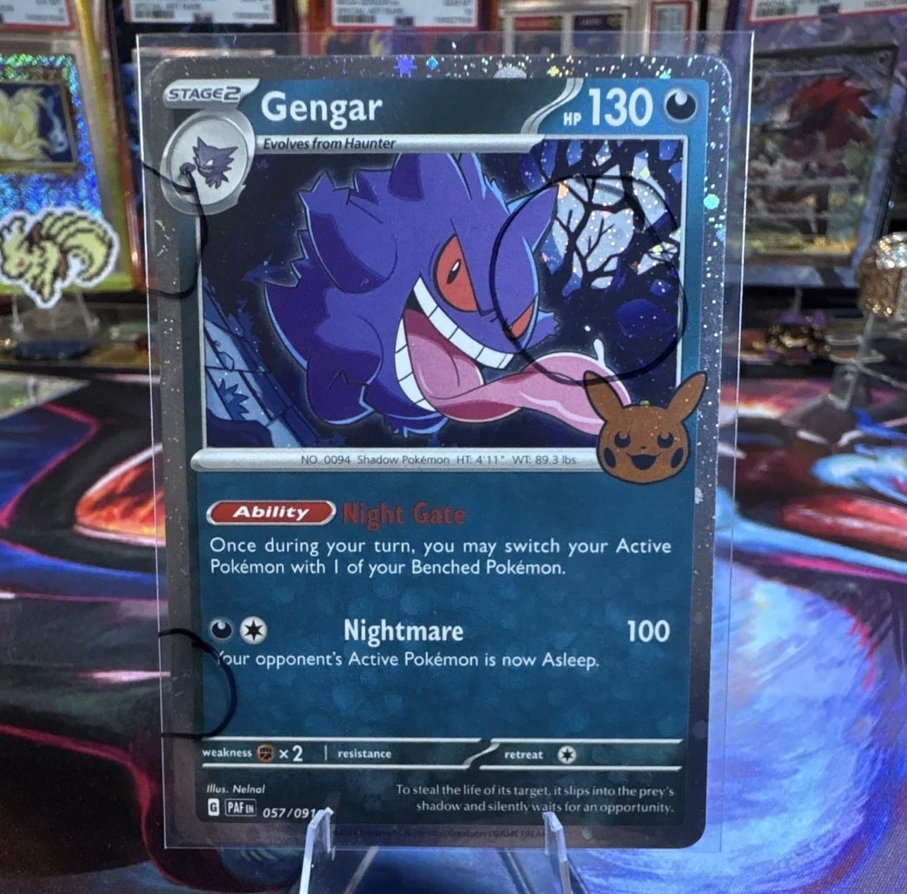 💫3 Swirls 💫 Gengar 057/091 Trick or Trade...