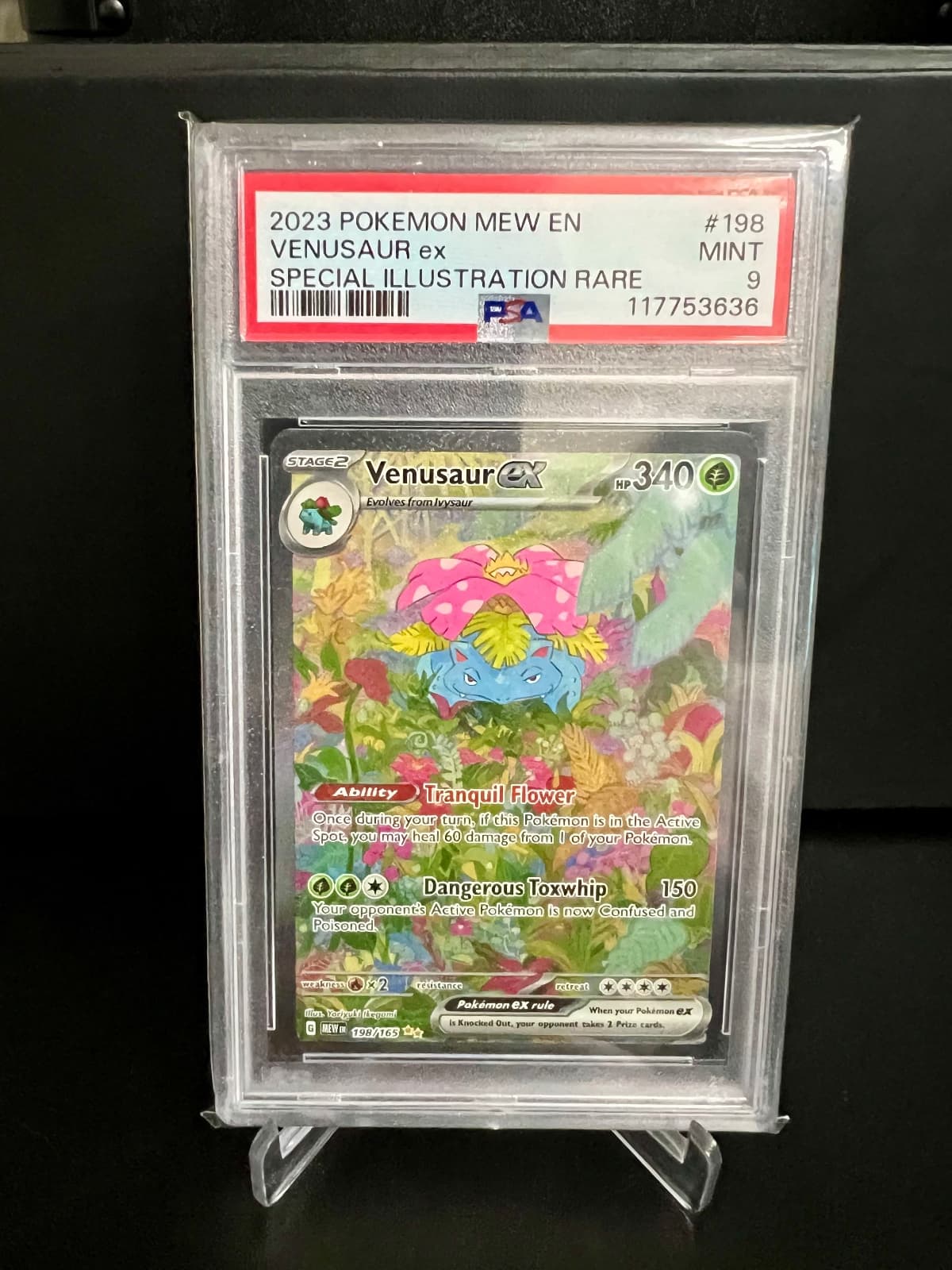 2023 Pokemon MEW EN Venusaur ex 198/165