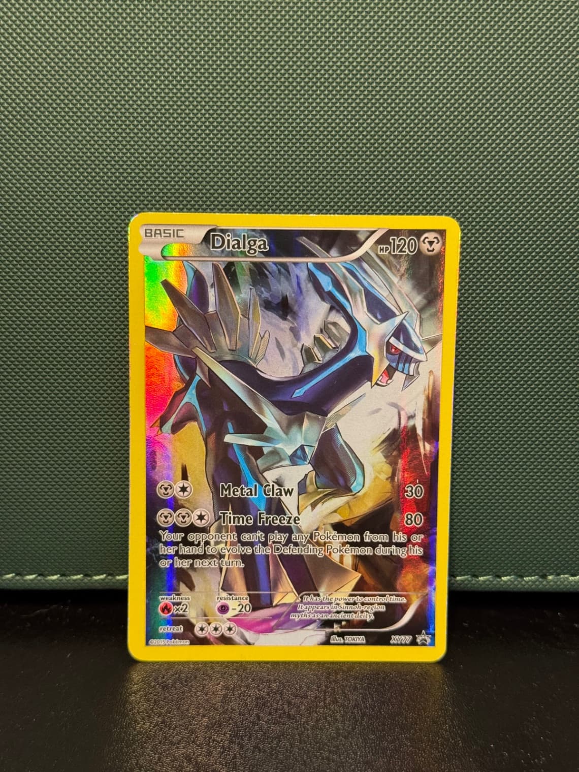 Dialga XY77 (Full Art Promo)