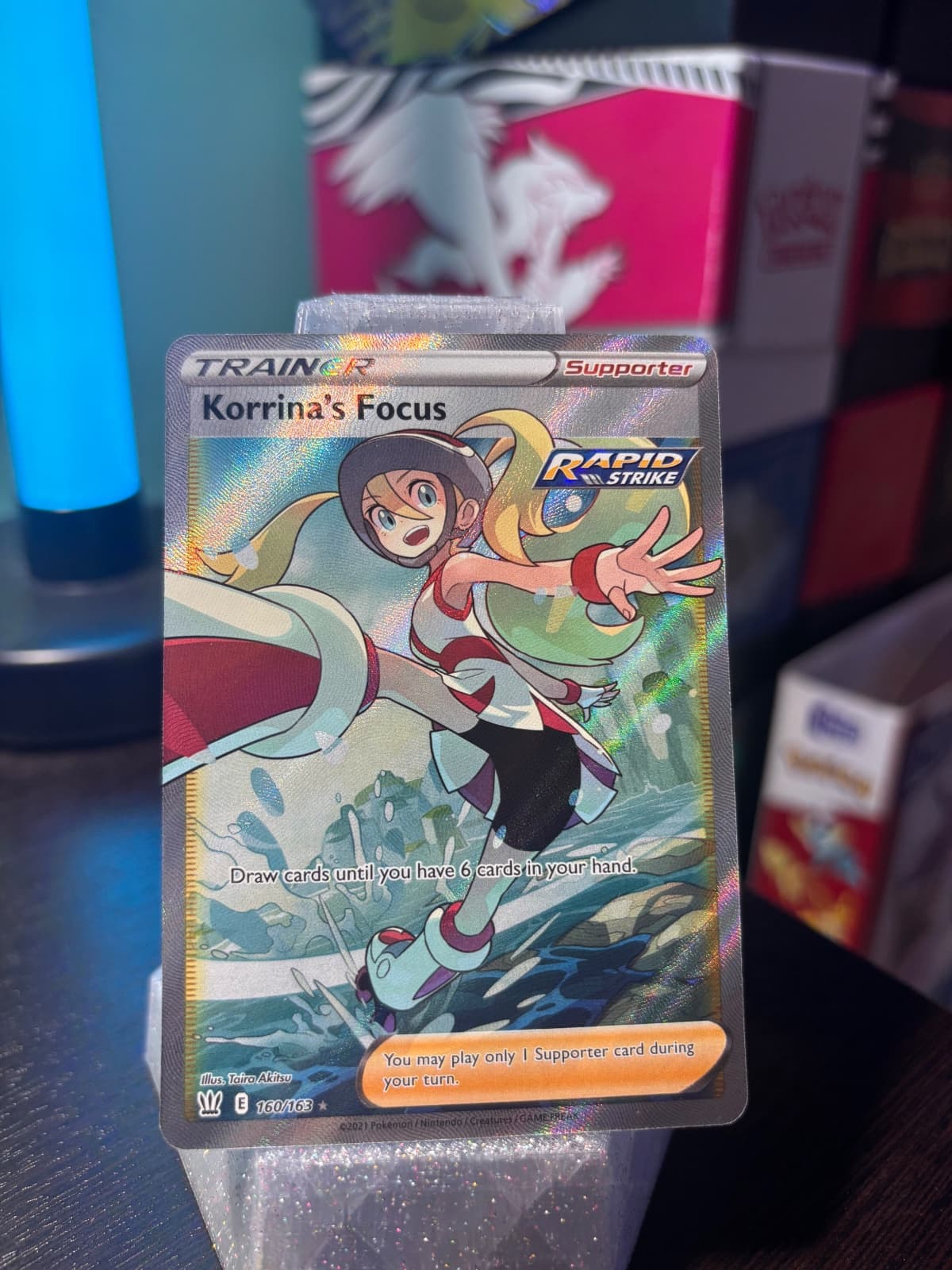 2021 Battle Styles Korrina's Focus Ultra Rare...