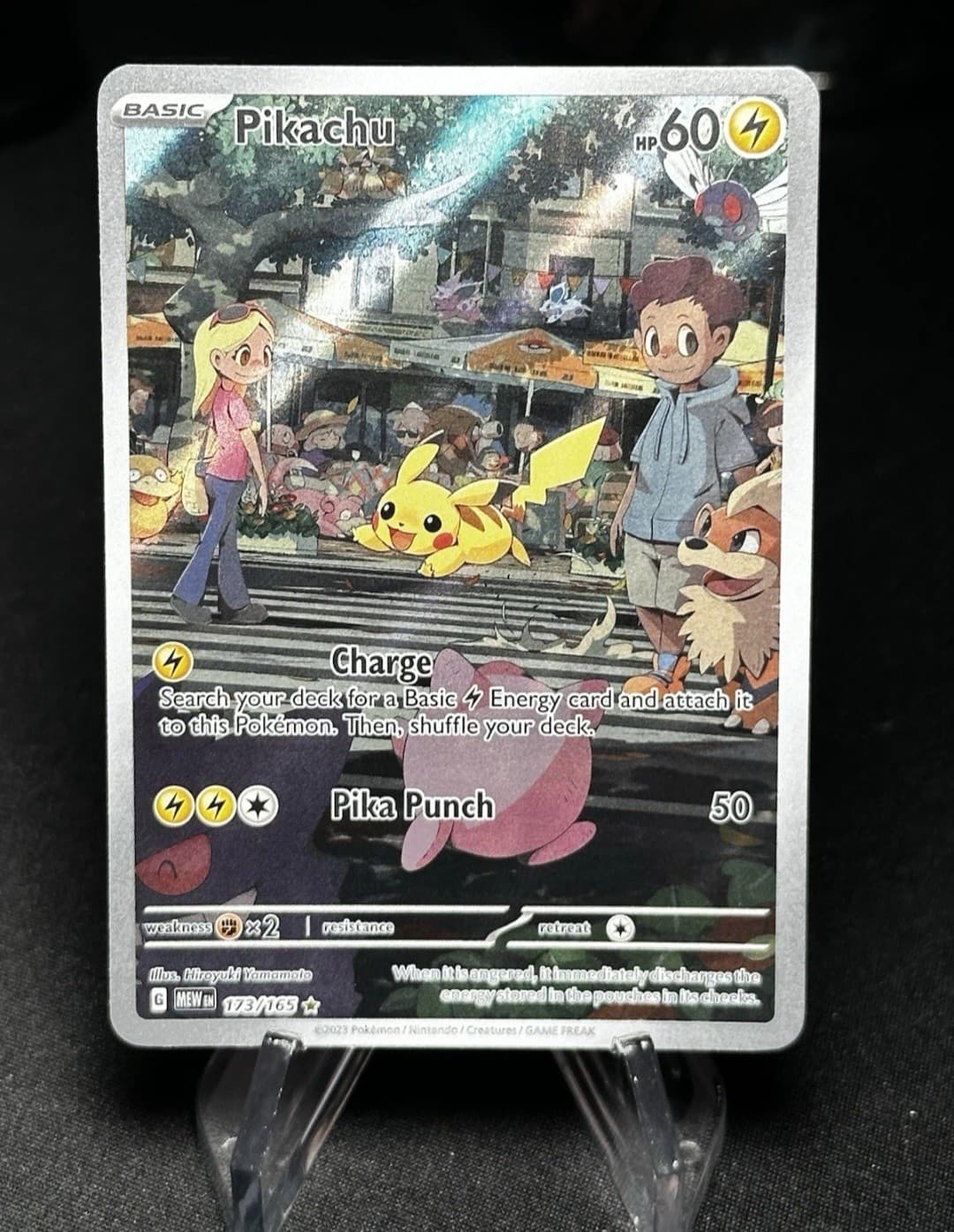 2023 Pokemon Pikachu #173 Scarlet & Violet 151...