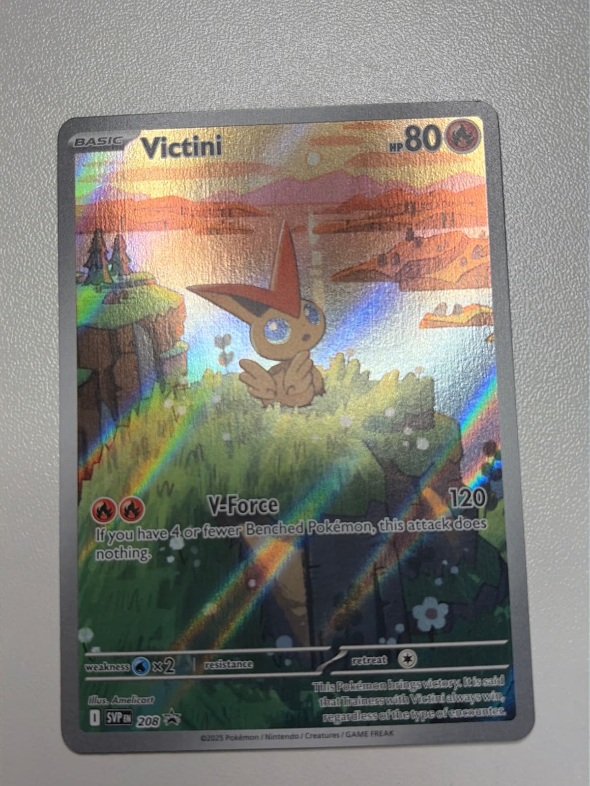 2023 SVP Black Star Promos Victini 208/225