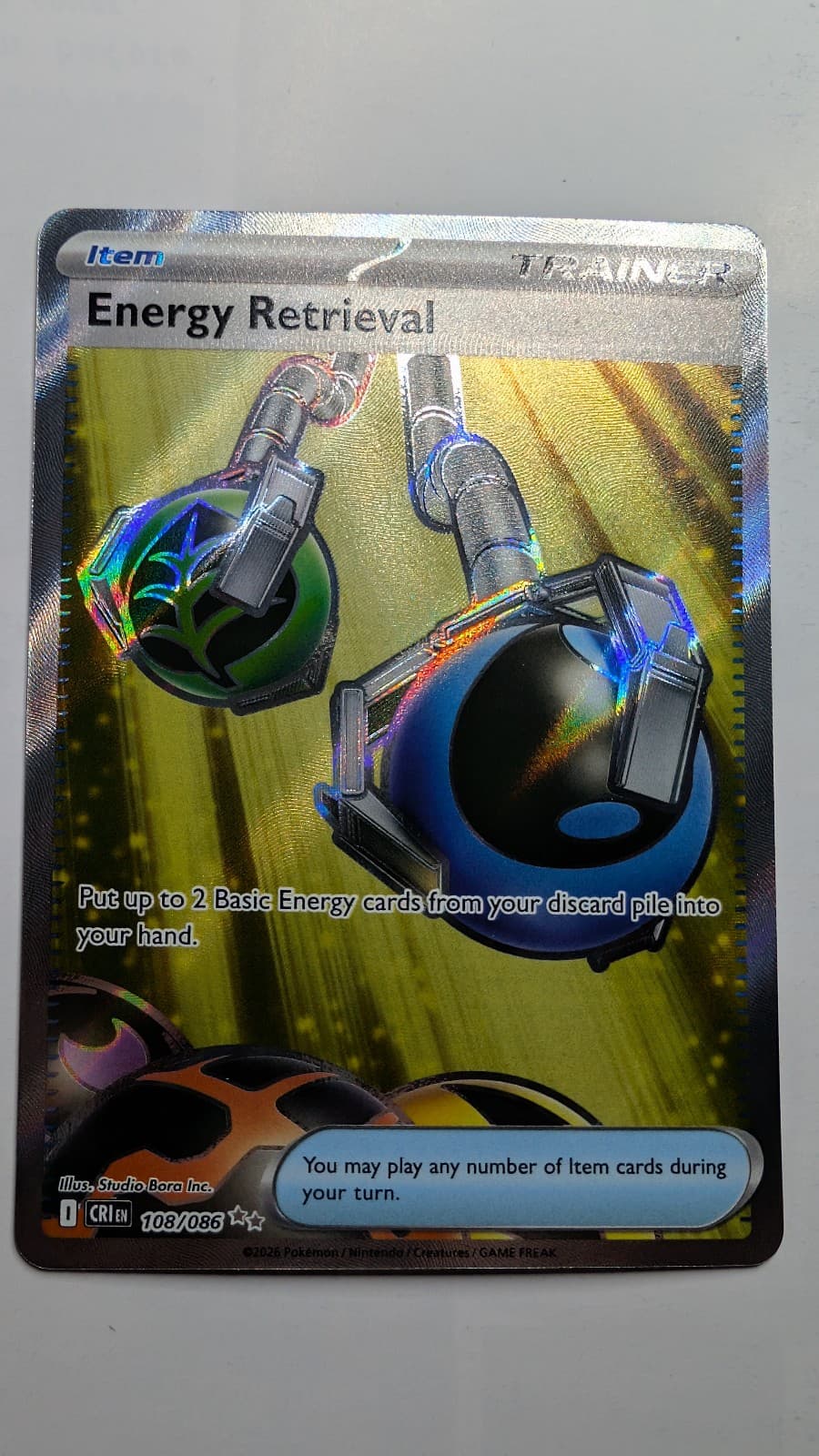 Chaos Rising Energy Retrieval 108/086