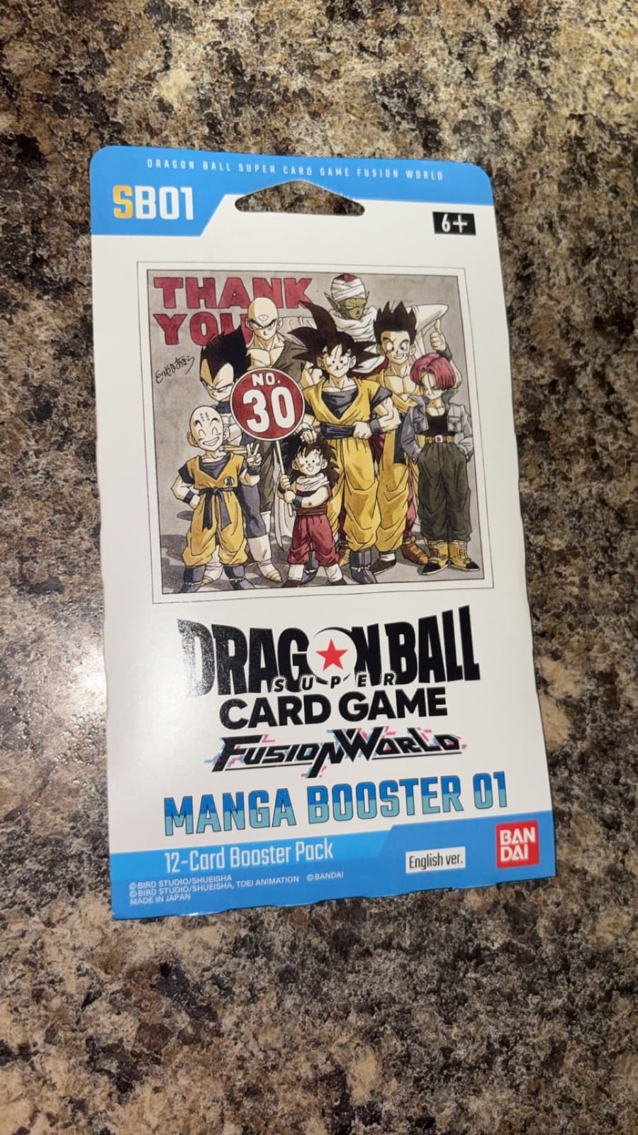 Dragon ball super card game fusion world manga...