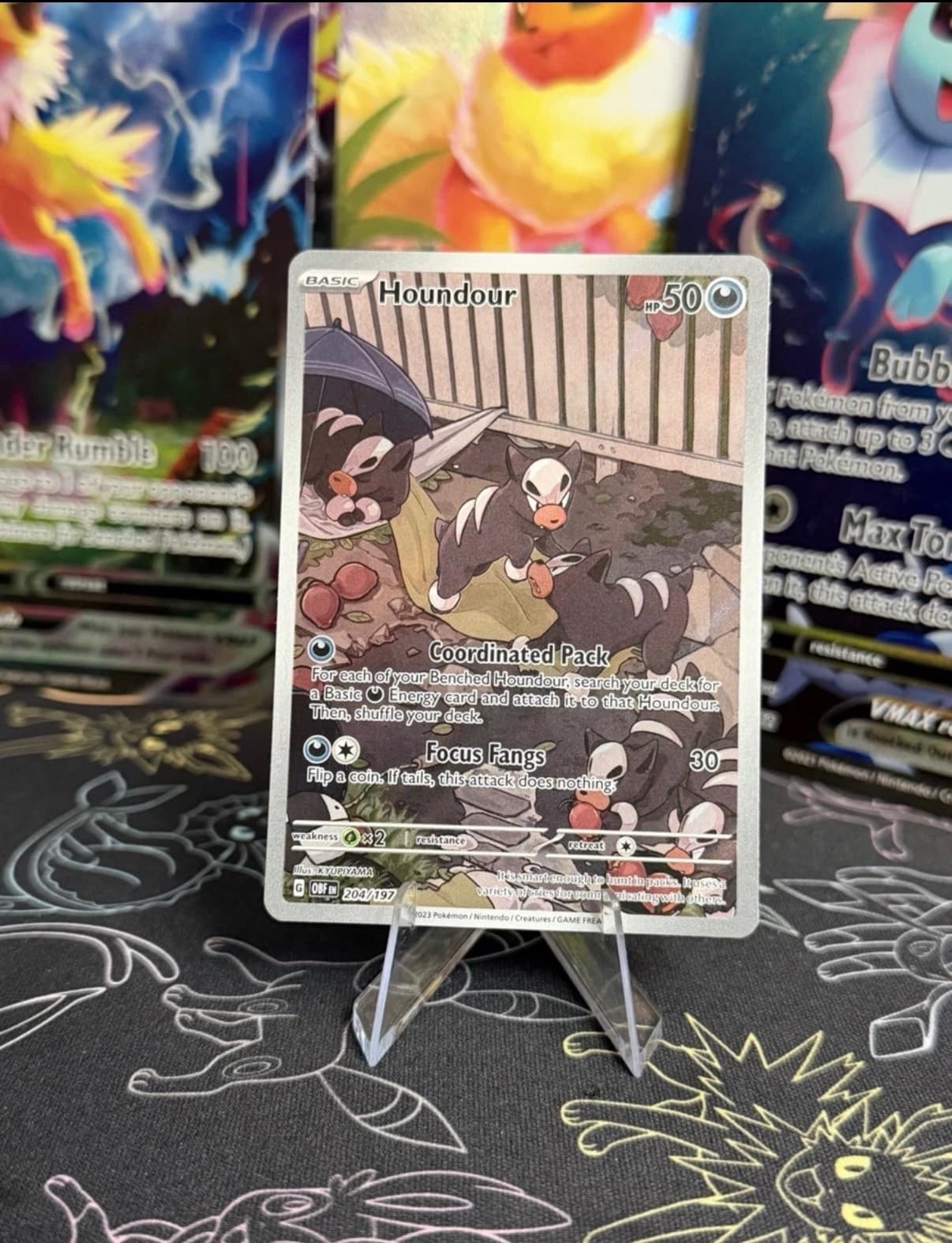 Houndour 204/197 SV03: Obsidian Flames Holo