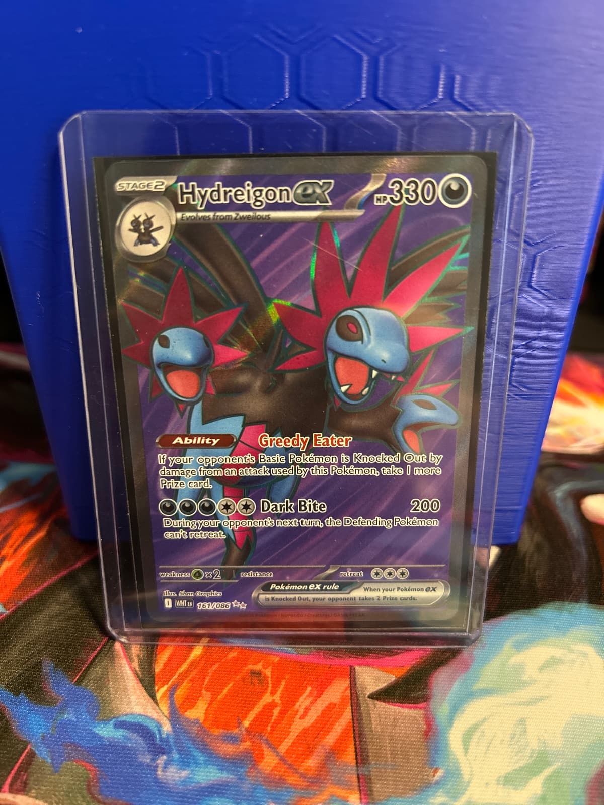 White Flare Hydreigon ex 161 Ultra Rare