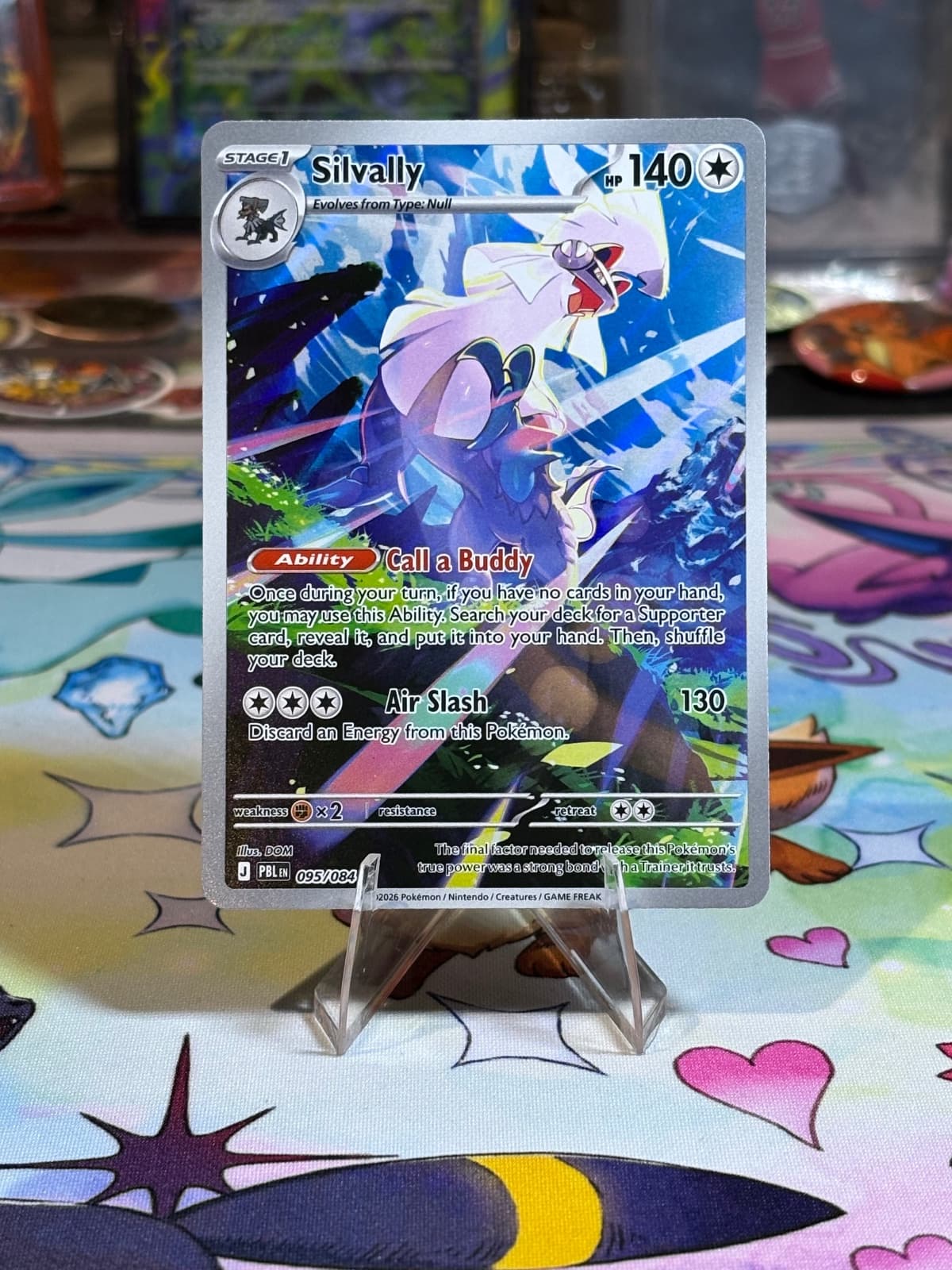NEW Silvally - IR - Pitch Black - English