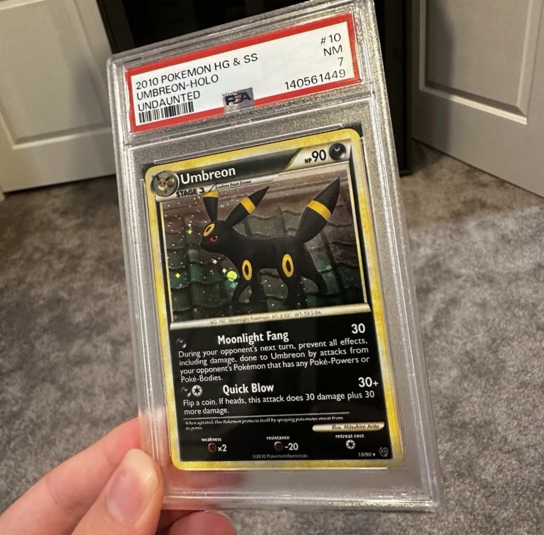 2010 Pokemon HGSS Undaunted #10 Umbreon Holo...