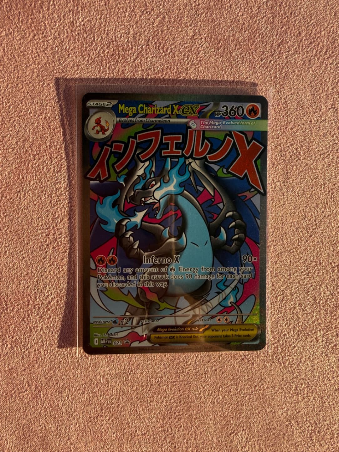 Mega Charizard X ex Mega Evolution Promo