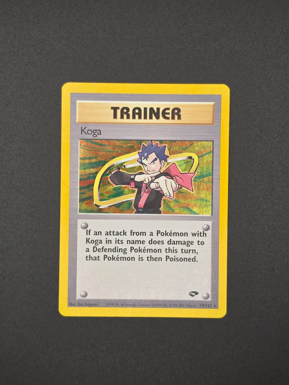 1999 Gym Challenge Koga 19/132 Rare Holo