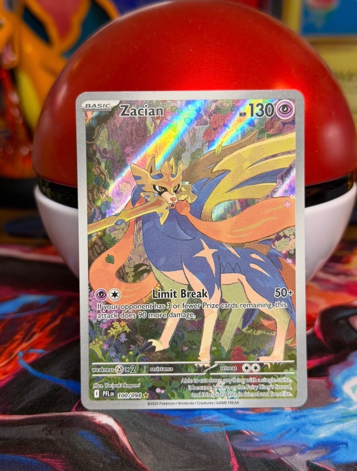 2025 Phantasmal Flames Zacian 100/94...