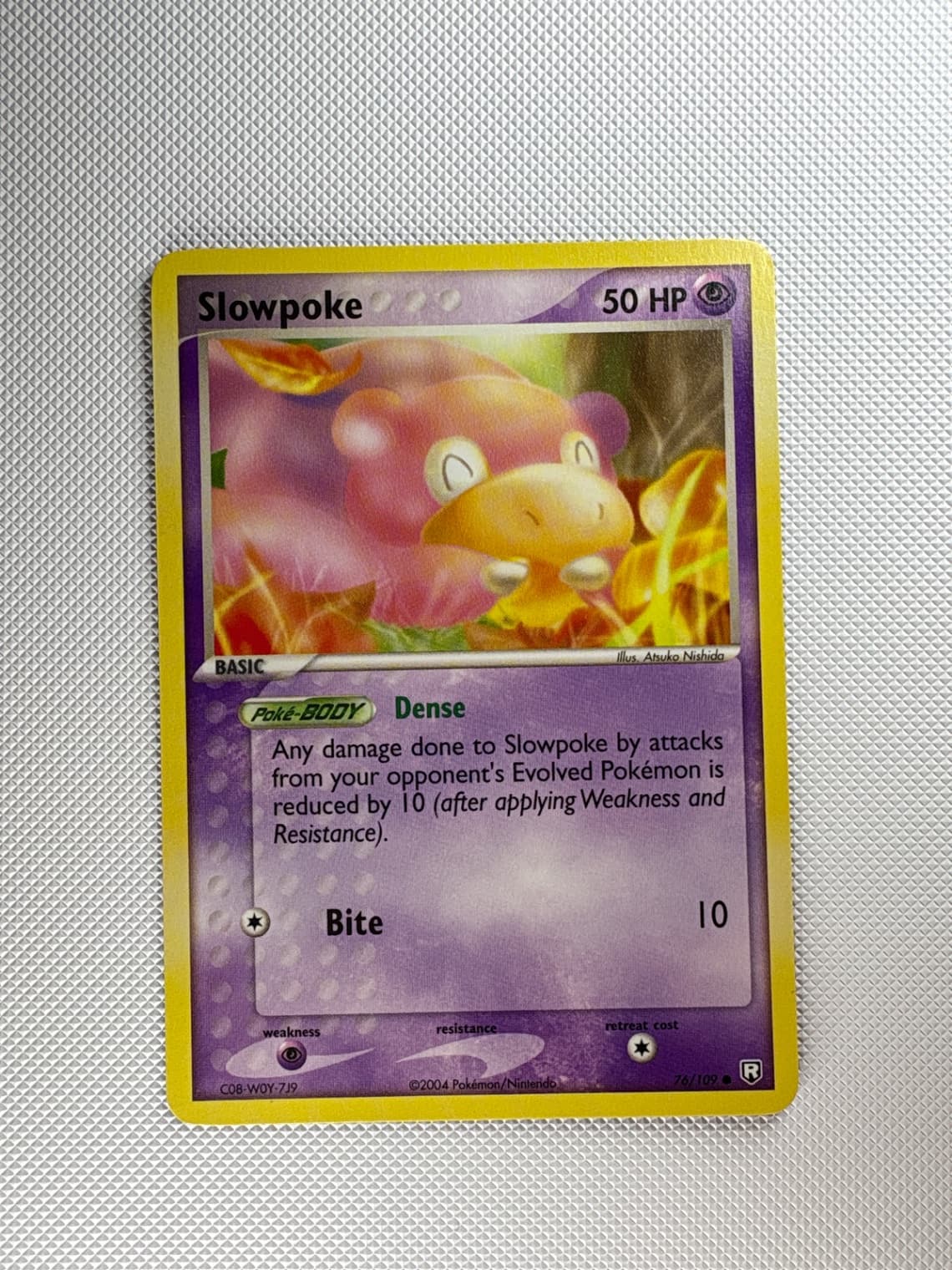 2004 Team Rocket Returns Slowpoke 76/109