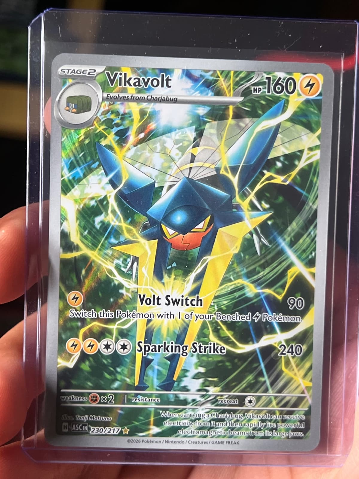 2026 Ascended Heroes Vikavolt 230/217...