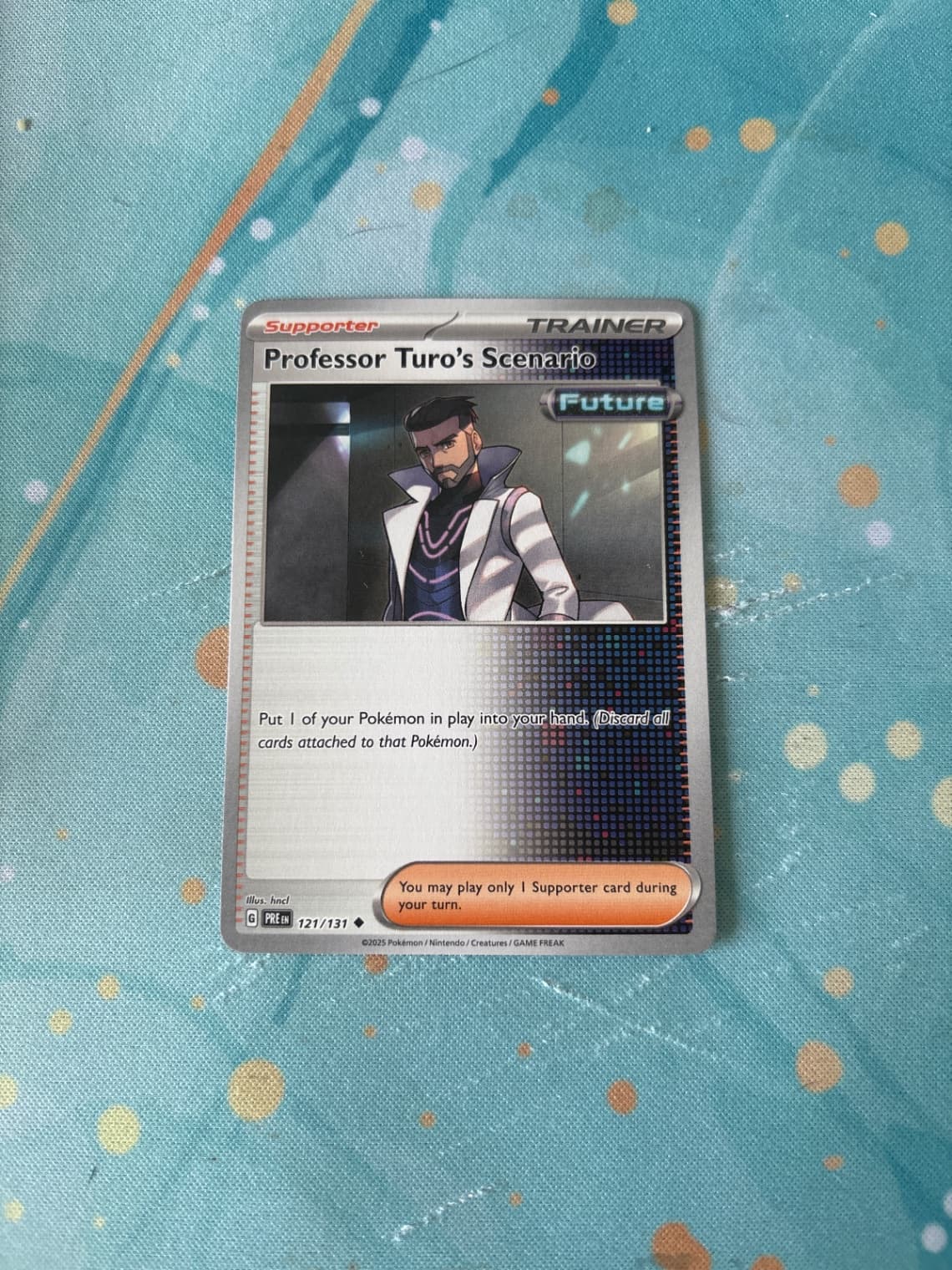 2025 Prismatic Evolutions Professor Turo's...