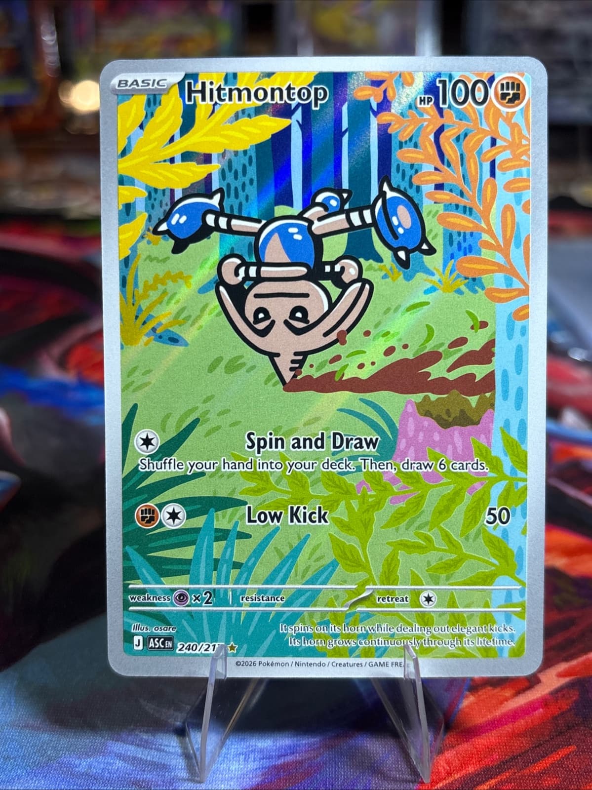 “Hitmontop” 240/217 Ascended Heroes IR