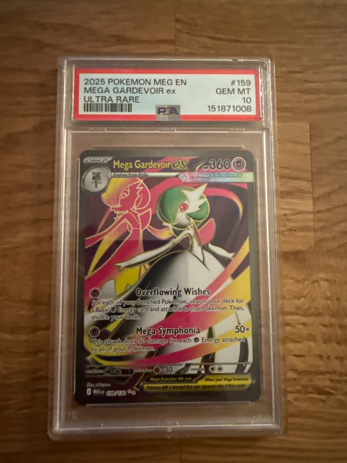 2025 Pokemon MEG EN Mega Gardevoir ex 159/162...
