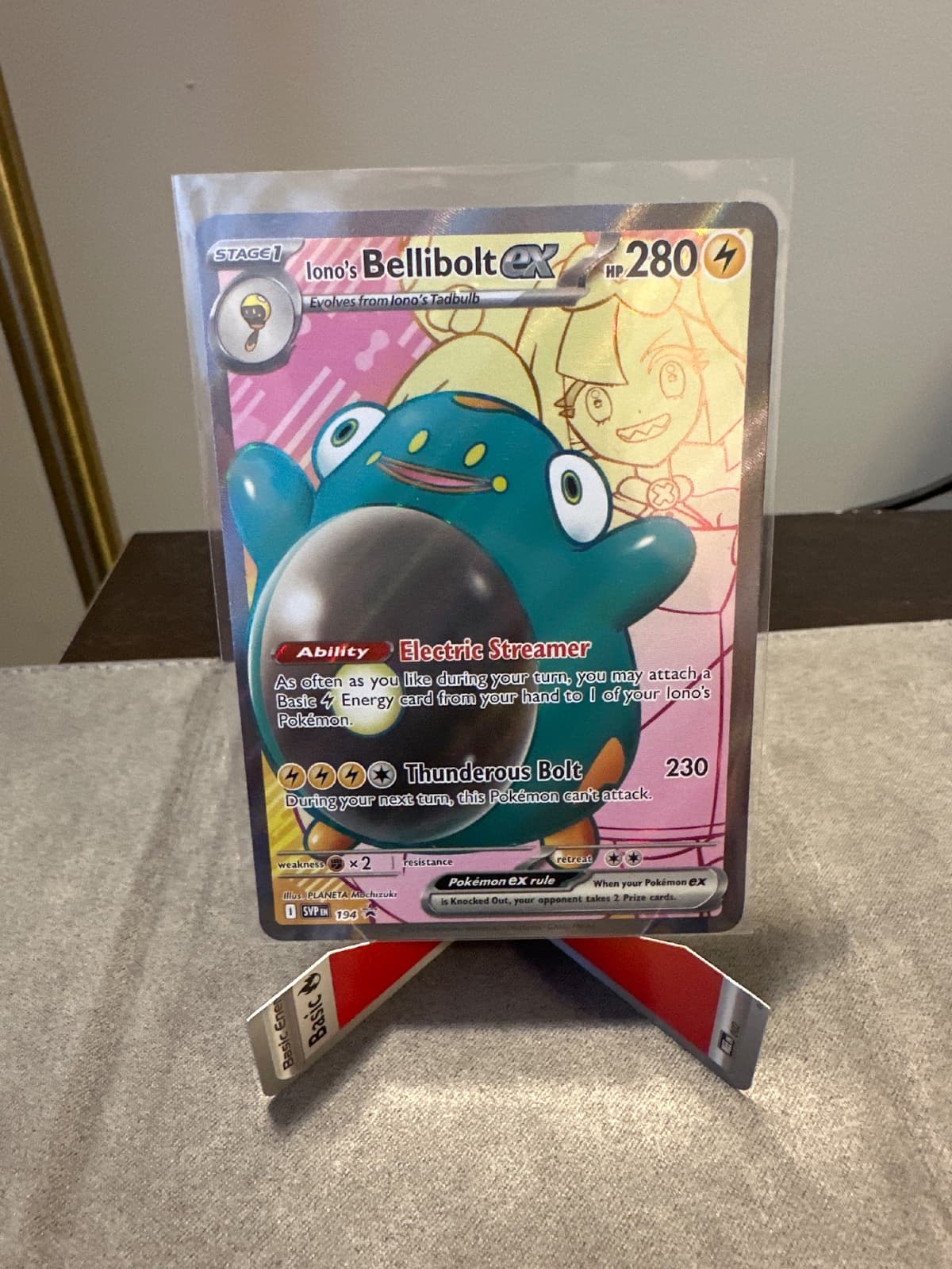 Iono’s Bellibolt ex, Scarlet & Violet Promo, #194