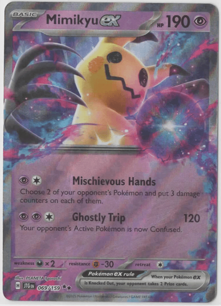 Mimikyu ex #69 Pokemon Journey Together