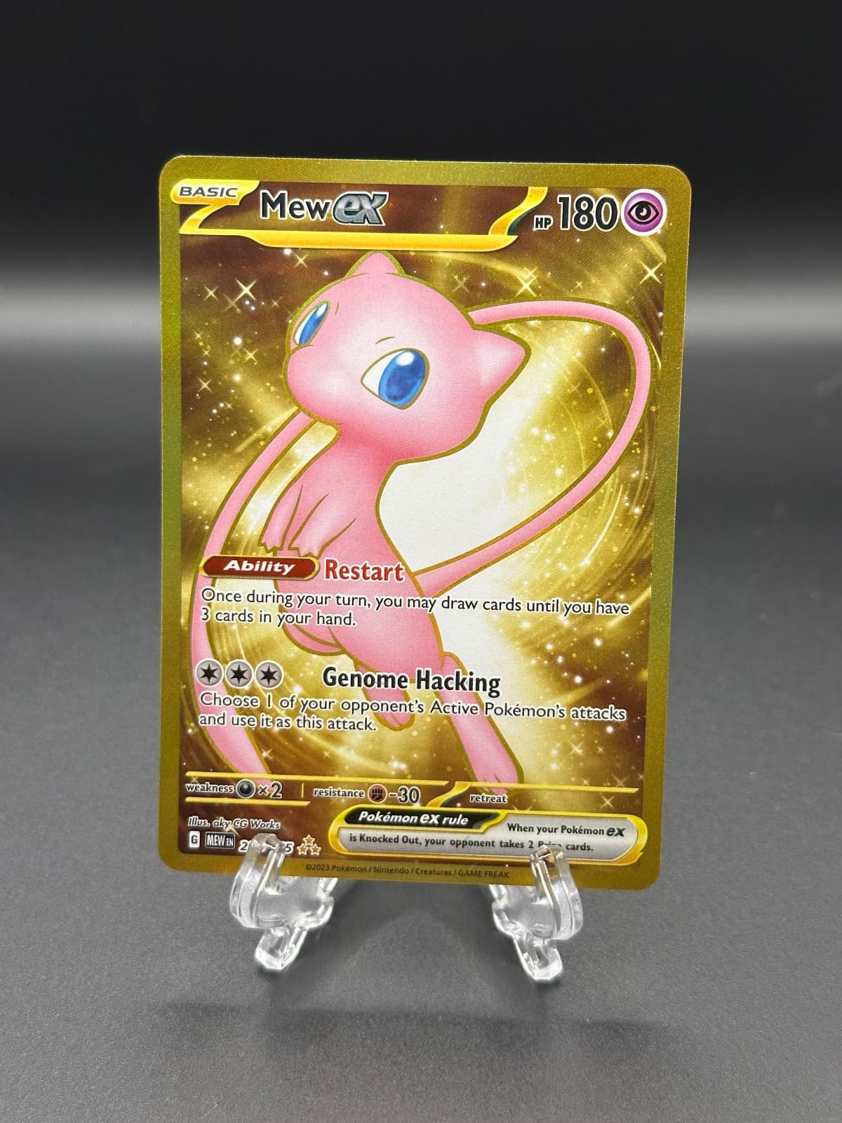 Mew EX 205/165, SV: 151